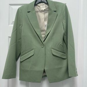 Favorite Daughter Women's Size Medium Basil The Favorite Blazer NWT